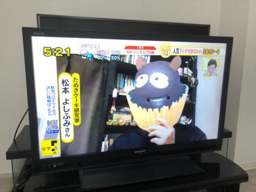 SHARP32型テレビ\u0026テレビ台