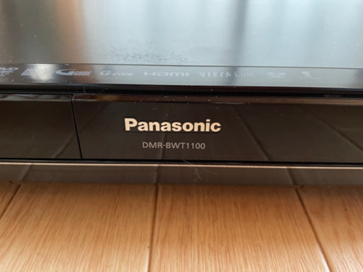 Panasonic ブルーレイレコーダー DMR-BWT1100