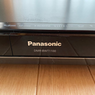 被り心地最高 Panasonic DMR-BWT1100 500GB ブルーレイ DIGA Panasonic