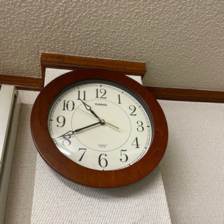 シンプル　カシオ　壁時計