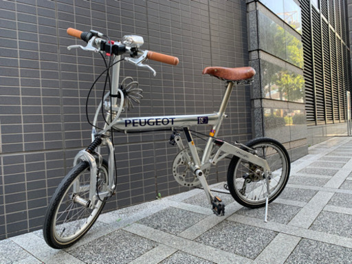pomkikiプジョー折り畳み自転車　BD-1