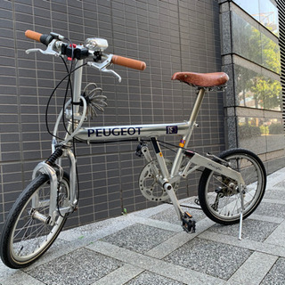 【ネット決済・配送可】pomkiki様専用プジョー折り畳み自転車...