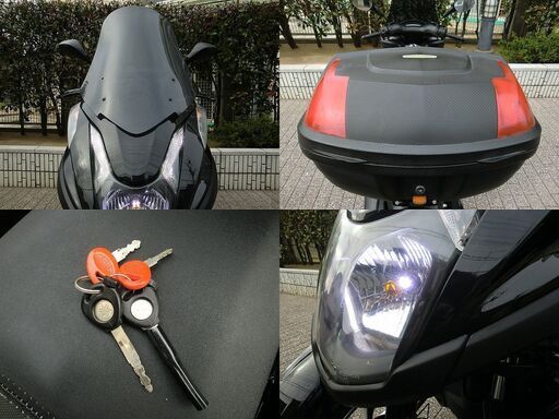 ☆トリシティ普通免許仕様ワイドトレッド屋根ルーフ＆大型BOX付