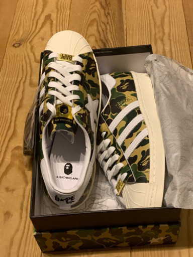 その他 BAPE adidas SUPERSTAR 28.0cm