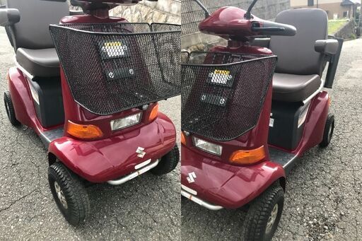 ☆彡S⑭ スズキ・セニアカー!!バッテリー新品!!電動車いす・車椅子