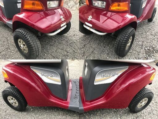 ☆彡S⑭ スズキ・セニアカー!!バッテリー新品!!電動車いす・車椅子