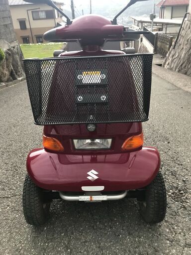 ☆彡S⑭ スズキ・セニアカー!!バッテリー新品!!電動車いす・車椅子・シニアカー！極上!!!絶対お得!格安です!免許不要!税金不要!歩行者扱い!!!