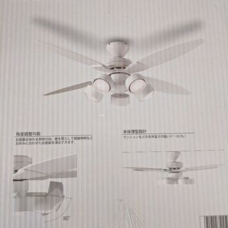 DAIKO シーリングファン CSF-580W LED シーリング 電気 【公式通販】