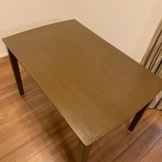 美品】ダイニング テーブル ダークブラウン 115cm幅 【公式通販】
