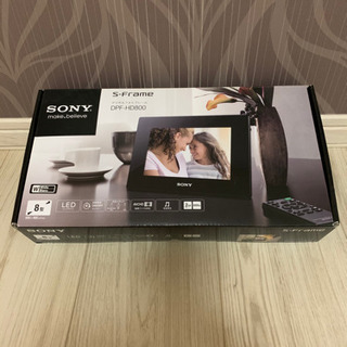 【新古品】デジタルフォトフレーム　SONY DPF-HD800