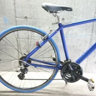 自転車中古クロスバイク ordina BRIDGESTONE シフト変速3×8 タイヤ700 
