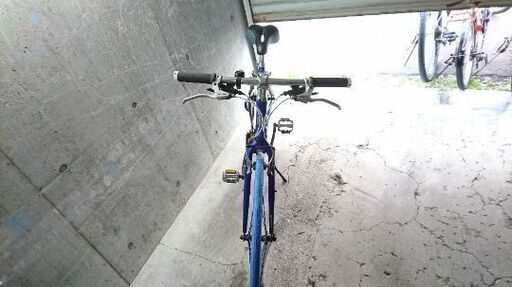 自転車クロスバイク ordina BRIDGESTONE シフト変速3×8 タイヤ700×28C ...