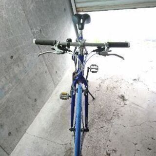 自転車中古クロスバイク ordina BRIDGESTONE シフト変速3×8 タイヤ700 