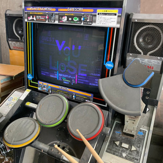 売れ筋がひクリスマスプレゼント！ レトロゲームセンター ドラム コナミゲーム機 100円 その他