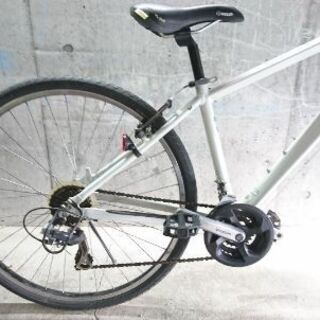 自転車中古クロスバイク ordina BRIDGESTONE シフト変速3×7 タイヤ700