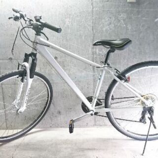 自転車中古クロスバイク ordina BRIDGESTONE シフト変速3×7 タイヤ700 ...