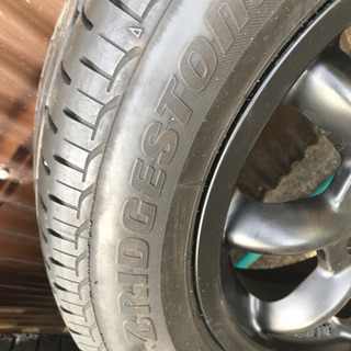 軽自動車　ブリヂストンタイヤ　超バリ溝　ミニライトホイール
