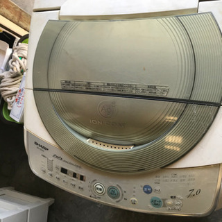 洗濯機 2006年製 ES-TG74V-S シャープ SHARP