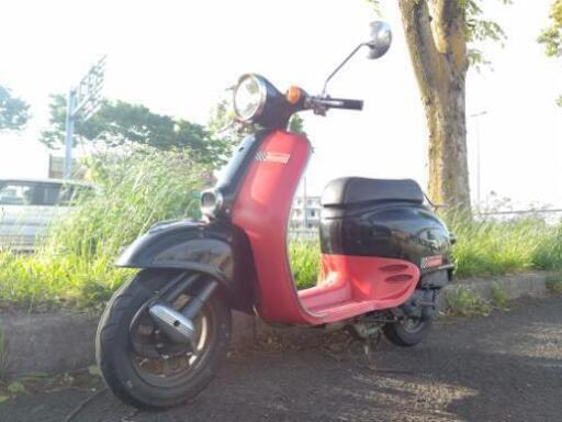 仙台市若林区若林⤴️絶版車2サイクル！AF24ジョルノ/お洒落なカラー/黒赤/通勤や通学にどうぞ！希少2スト！店頭にて現車確認＆試乗OK/仙台リサイクル