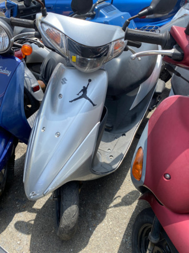 SUZUKI アドレスv50 銀色　福岡市南区