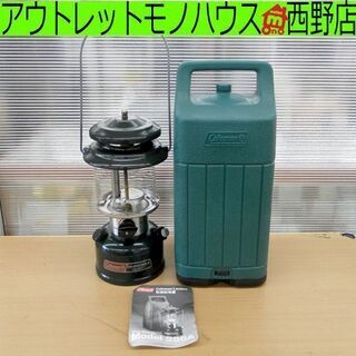コールマン ワンマントルランタン(グリーン) 286A 付属品多数あり