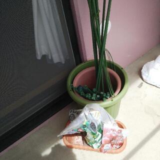 【ネット決済】家庭菜園 鉢 肥料 スコップ等 セット500円
