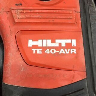 ヒルティ TE40-AVR ハンマードリル【リライズ野田愛宕店】【店頭取引限定】【中古】管理番号：ITS0GNVG4OMO