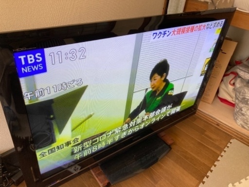 プラズマテレビ　HDD内蔵