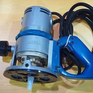 【苫小牧バナナ】makita/マキタ 12mm 電動ルーター シャフトロック付き AC100V 24000回転 3600HA 中古 動作確認済み ♪