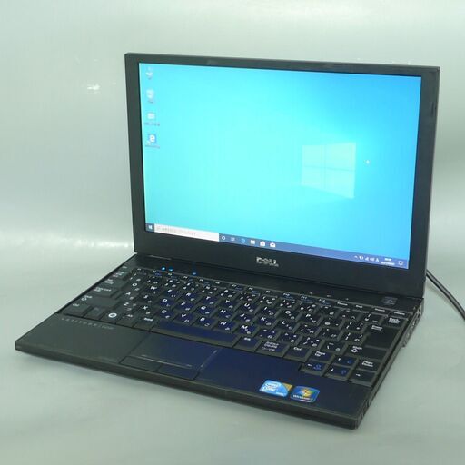 送料無料 SSD搭載 ノートパソコン 中古動作良品 Windows10 12.1インチ デル DELL E4200 Core2Duo 3GB 無線 Wi-Fi LibreOffice済 即使用可能