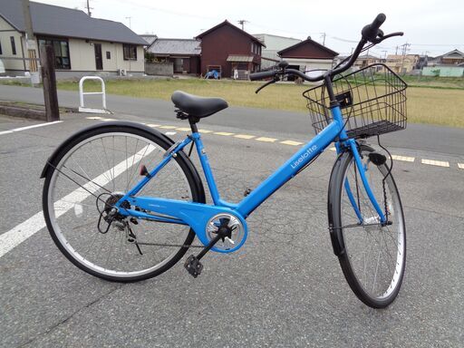 Liselotte 27インチ 婦人用自転車 6速 青 （91）
