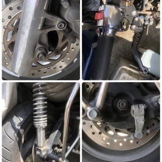 フォルツァmf08前期ジャンク車体一式 フォルツァmf08前期ジャンク車体一式