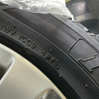 旧型レクサスLS用　冬タイヤ付純正ホイール