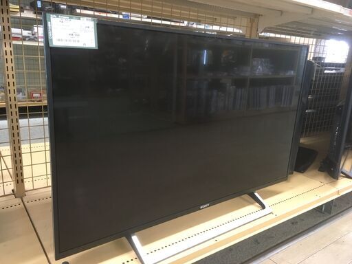 【液晶テレビ】ソニー 43V型 BRAVIA (ブラビア)KJ-43X8000E：4K放送対応 2018年製