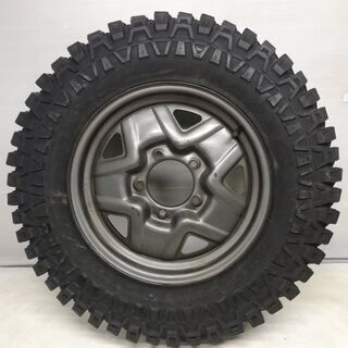 タイヤ、ホイール ☆スペアにどうぞ！！☆ 6.50-16 6PR マキシス Crawler LT 2008年製 16x5J トヨタ製品 5H -139.7 ジムニーに 1本　～横浜市旭区 ズーラシア近く～