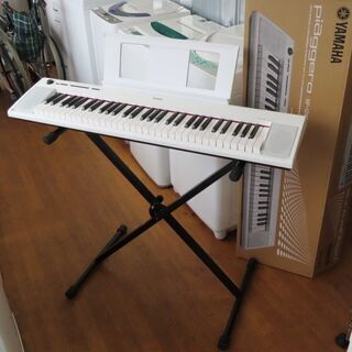 在庫処分 #170 電子ピアノ　ヤマハ　piaggera N-12 ヤマハ NP-12WH 電子キーボード 「piaggero（ピアジェーロ