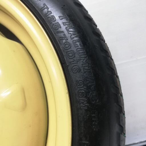 ☆スペアタイヤ☆ T125/70D16 ブリヂストン Temporary Use Only 2008年 ...