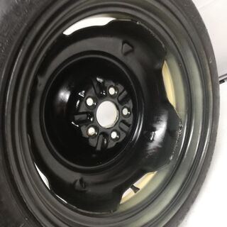 ★スペアタイヤ★ T125/70D16 ブリヂストン Temporary Use Only 2008年製 未使用に近いタイヤ 16X4T トヨタ 純正 5穴   ～横浜市旭区 ズーラシア近く～
