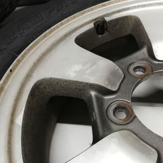 ★ノーマルタイヤ・ホイール 4本★ 195R16 6PR トーヨータイヤ RADIAL トランパス M/T 2007年製 16x5.5J 5H スズキ純正 ENKEI製 ジムニー　～横浜市旭区 ズーラシア近く～ ☆ノーマルタイヤ・ホイール 4本☆ 195R16 6PR トーヨータイヤ RADIAL