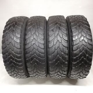★ノーマルタイヤ・ホイール 4本★ 195R16 6PR トーヨータイヤ RADIAL トランパス M/T 2007年製 16x5.5J 5H スズキ純正 ENKEI製 ジムニー　～横浜市旭区 ズーラシア近く～ ☆ノーマルタイヤ・ホイール 4本☆ 195R16 6PR トーヨータイヤ RADIAL