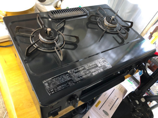 ⑤パロマ IC-S37-R 2019年製 ガステーブル LPガス専用【H2-510】