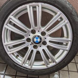 ① BMW 116iMスポーツ純正オプション18インチ ホイールセット前後異形 BMW F20 1シリーズ Mスポーツ 純正 18インチ タイヤホイール