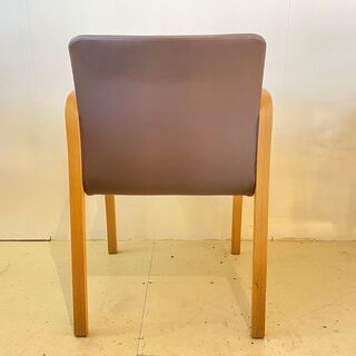 arflex アルフレックス チェア アームチェア 茶 イス 椅子 中古品②