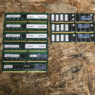 (M5220-00) 1GB PC用 メモリ 9枚セット 現状品...