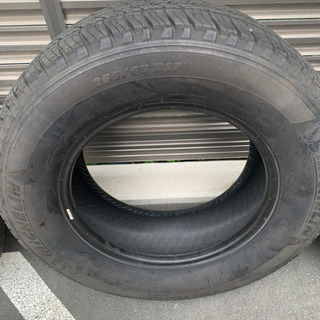 急一掃セール】ランクルプラドで使用していた純正タイヤ４本セット！