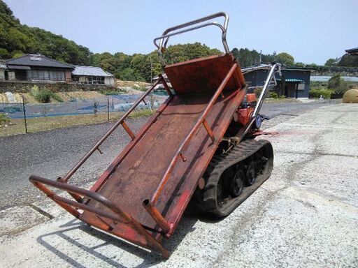 運搬車 手動ダンプ チクスイキャニコム 実働！！ OHV ガソリンエンジン！！