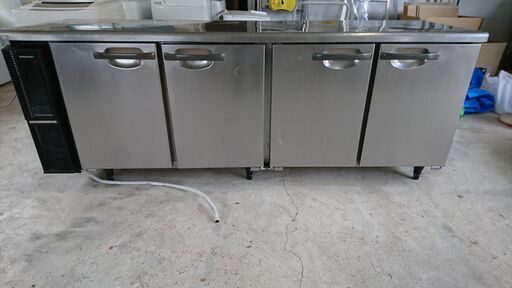 HOSHIZAKI ホシザキ 業務用 台下冷蔵庫 横型4ドア コールドテーブル 大容量 作業台 調理台