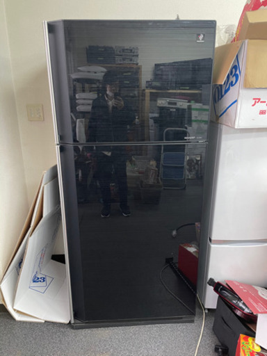 ★北41★大特価！　シャープ プラズマクラスター★　特大冷蔵庫　545リットル　SJ-55W-B 札幌　リサイクルショップ　ホームプラスリサイクル　東区