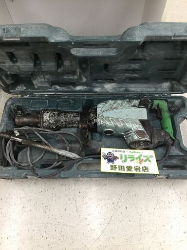 日立 H65SB2 ハンマードリル【リライズ野田愛宕店】【店頭取引限定】【中古(コード補修有)】管理番号：ITOZFHGMLAGW