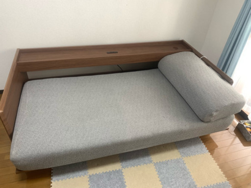 定価70000円 ニトリソファーベット・美品 幅203㎝ 奥行き99㎝ 高さ78